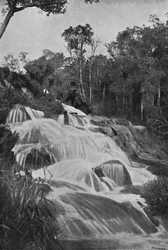 Waterfall on the Rio Dourado Lencoes