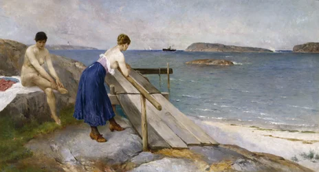 Bathing women