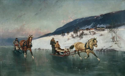 Sledge Ride on the Ice