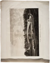 Bridge over the Schuylkill near Philadelphia, from an Atlas of the United States