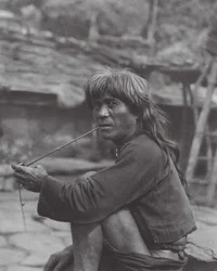 Chief of the Paiwan tribe in Raisha