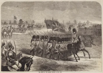 The Review of the Crimean Brigade in Hyde Park