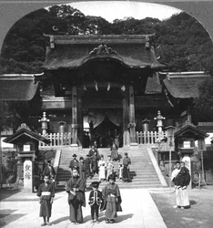 Osua Temple, Nagasaki, Japan, 1901