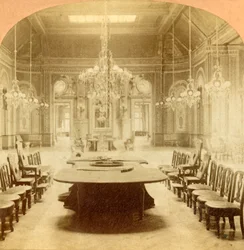 The Main Hall in Gambling House at Monte Carlo, 1897
