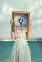 Surreal Woman Inner Storm