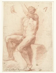 Study of a Male Nude Model