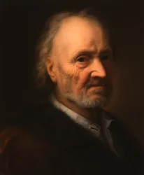 Portrait of an Old Man in a Fur-Lined Coat