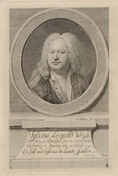 Portrait of Sylvius Leopold Weiss