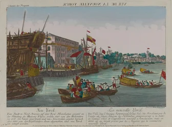 View of New York, circa 1776