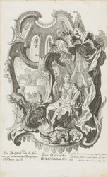 The Unchaste Heliogabalus (title on object) Allegorical Figures (series title)