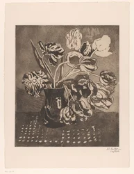 Tulips in a Jug