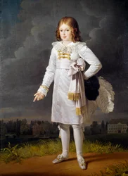 Portrait of Frederic Napoleon, Prince Bacciochi