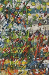 Vibrant Garden Abstract
