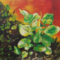 Vibrant Tropical Leaves