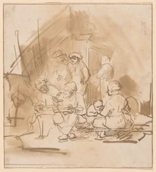 Satyr Among the Peasants