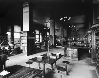 John Crerar Library, Chicago, Illinois, USA, c.1900