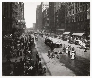 State Street, Chicago, Illinois, USA (c.1905)