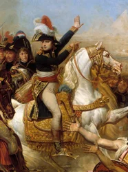 Campaign of Egypt (1798-1801): Napoleon Bonaparte Haranguing the Army Before the Battle of the Pyramids, July 21