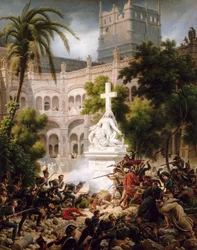 Assault of the Monastery of Santa Engracia, February 8, 1809