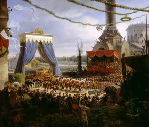 Entry of Charles X into Paris, After His Consecration, 6 June 1825