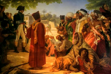 General Bonaparte Graces the Rebels of Cairo, in 1798