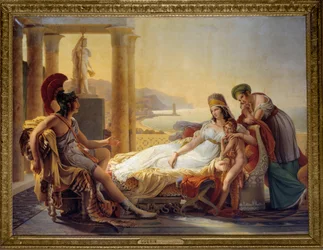 Aeneas telling Dido of the Disaster at Troy