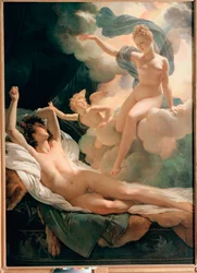 Morpheus and Iris, Painting by Pierre Narcisse Guerin (1774-1833) 1811 Saint Petersburg, Hermitage Museum
