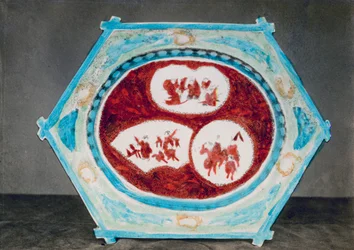 Kaga or Kutani Plate
