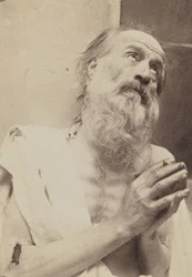 Portrait of Man Praying