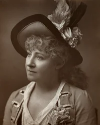 Lydia Thompson, British Dancer, Actress and Theatrical Producer, 1886