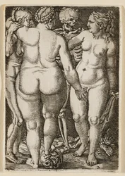 Death and the Three Nude Women