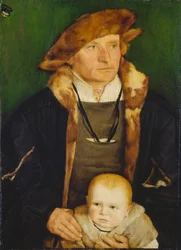 Portrait of Hans Urmiller and his Son
