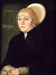 Portrait of Magdalena Neudorffer