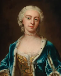 Portrait of Augusta of Saxe-Gotha, Princess of Wales