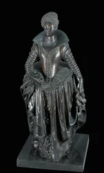 Marie de Medici. Bronze