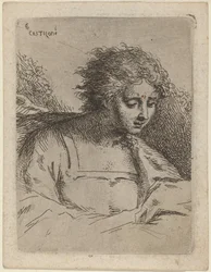 Half-Length Figure Reading