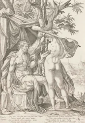 Hercules and Omphale, 1590