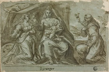 Madonna and Child with Saints Catherine and Dominic