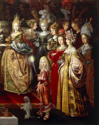 Beheading of Saint John Baptist and Banquet of Herod (detail)