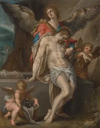 The Body of Christ Supported by Angels