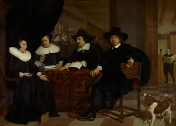 Two Regents and Two Regentesses of the Spinhuis