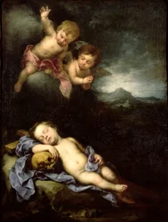 The Infant Christ Asleep on the Cross