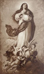 The Immaculate Conception of the Blessed Virgin Mary by Bartolome Esteban Murillo