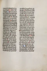 Missal: Fol. 121: Contains Music for Hely Hely Lama etc. within St. Matthew Passion