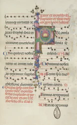 Missale: Fol. 184: Foliage