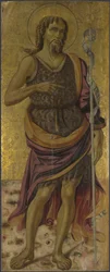 Saint John the Baptist from Altarpiece: The Virgin and Child with Saints, ca 1475