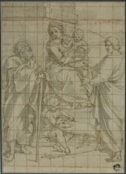 Holy Family with Saint John the Evangelist and the Infant John the Baptist