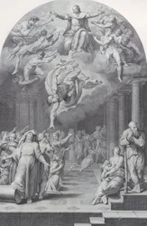 Plate 40: The Division of the Elect from the Reprobate