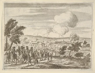 The Duke and his troops at Casalmaggiore, from L