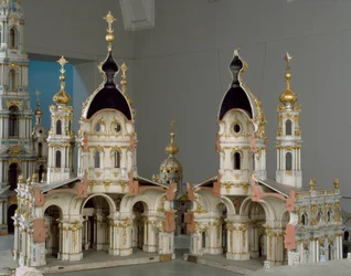 Project for the Monastery of the Virgin of the Resurrection in Saint Petersburg